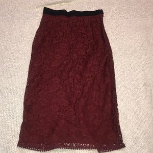 H-M Lace Skirt
